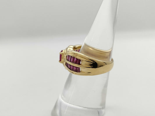 R2.36ct D0.04ct K18 6.8g Ring