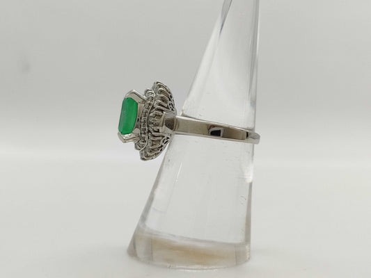 E2.252ct D0.70ct PT900 9.4g Ring