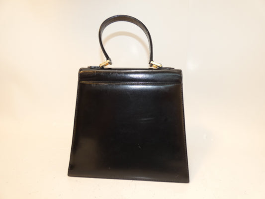 Yves Saint Laurent Black Leather Handbag