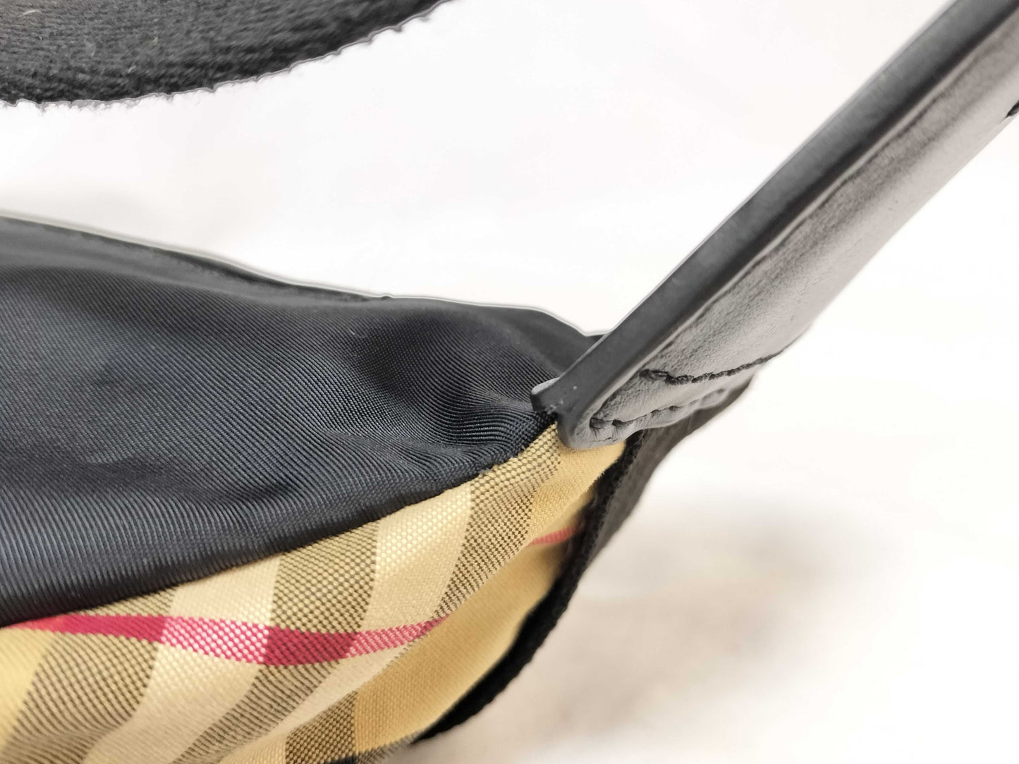 BURBERRY Waist Pouch Body Bag Check Pattern 8011392 Waist Bag