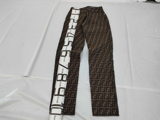 FENDI Zucca pattern pants size I42 pants