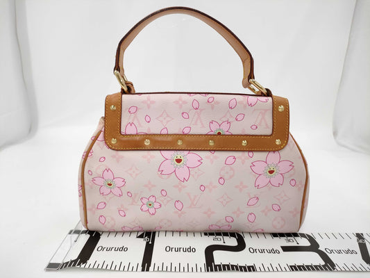 LOUIS VUITTON Monogram Cherry Blossom PM Handbag Handbag