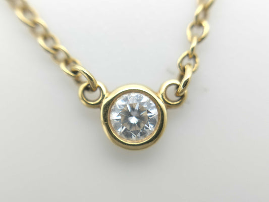 Tiffany & Co. By the Yard 1PD YG Au750 1.8g Necklace