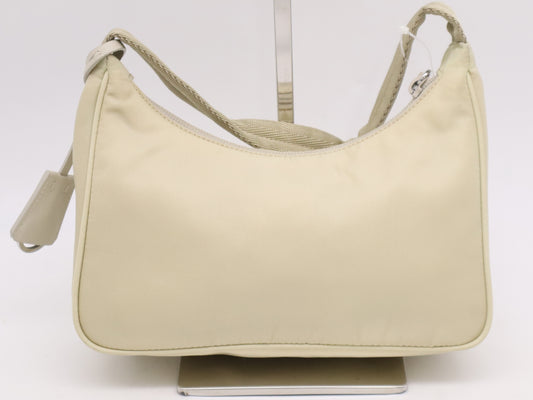PRADA 1NE515 Recycled Nylon Re-Edition 2000 Mini Shoulder Bag with Cloche and Dust Bag