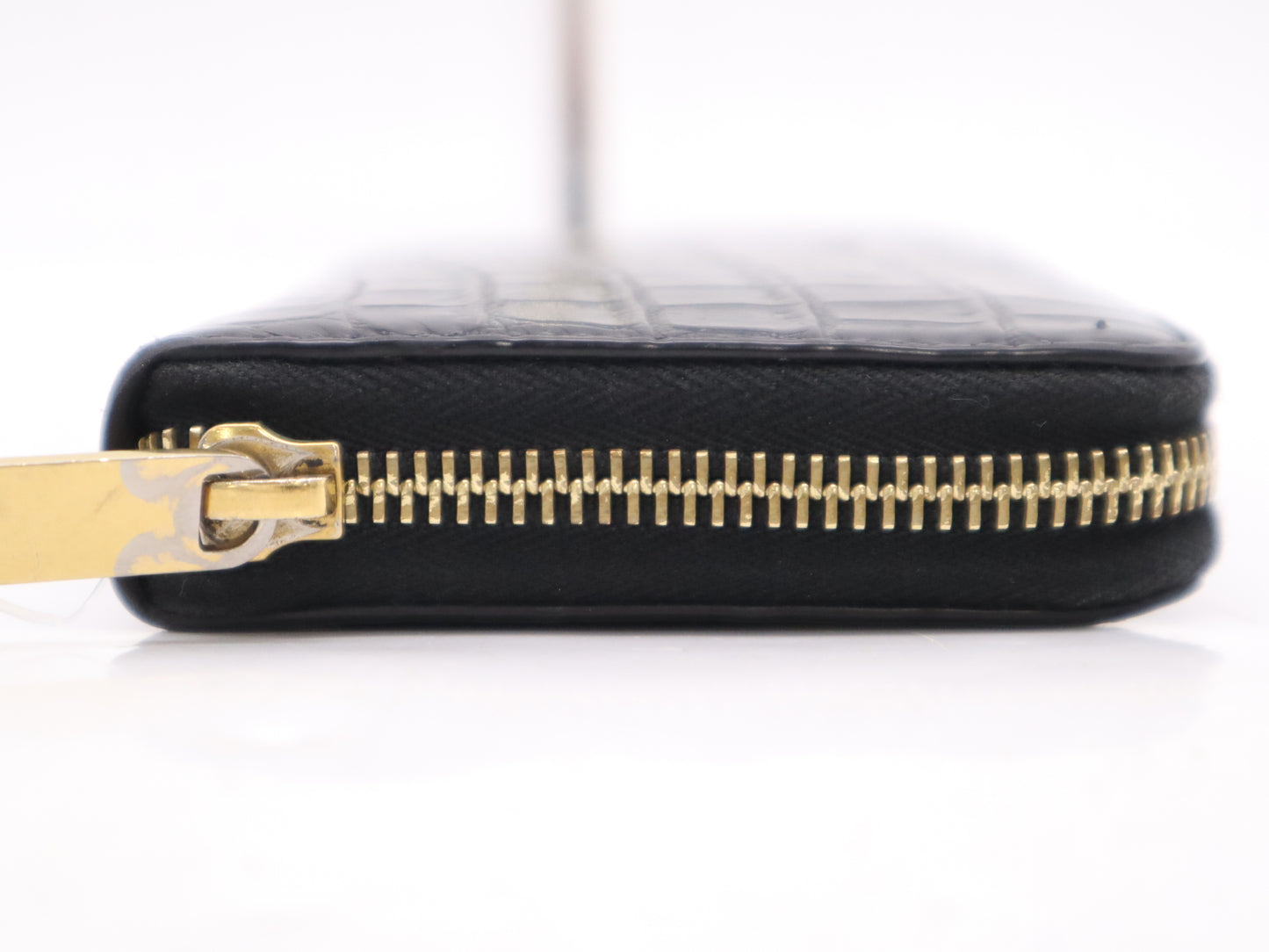 SAINT LAURENT Round Zip Long Wallet Wallet