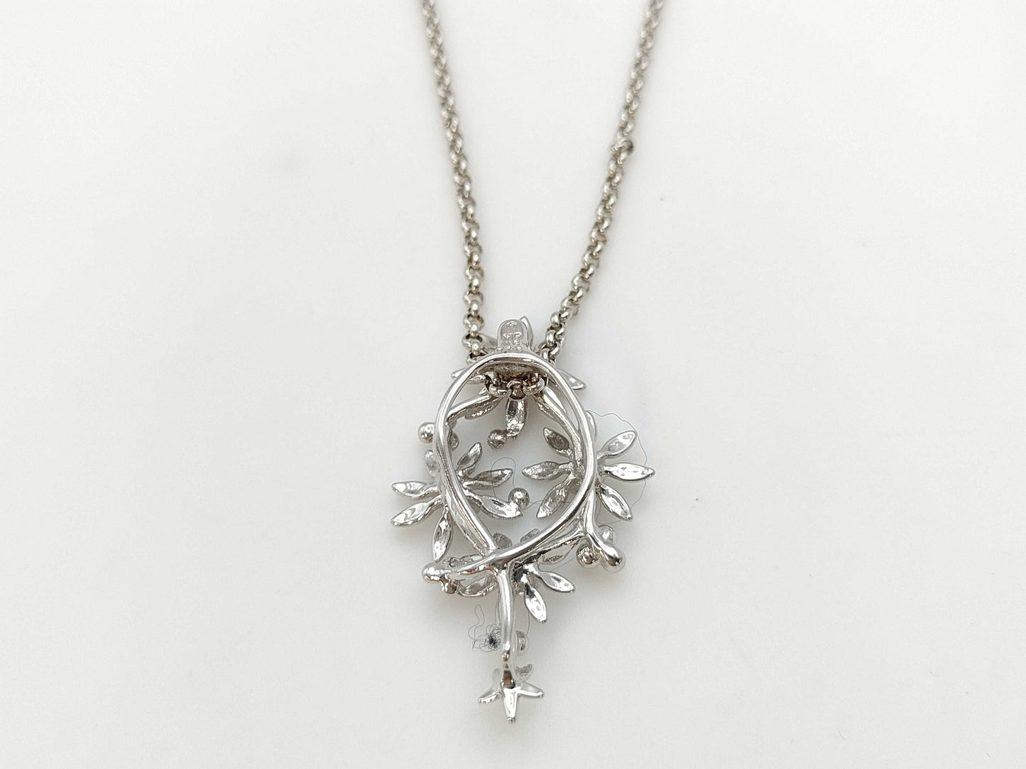 TASAKI D0.16ct K18WG 8.0g Necklace