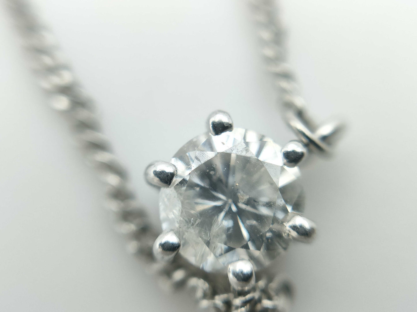 D0.30ct PT850 2.8g Necklace