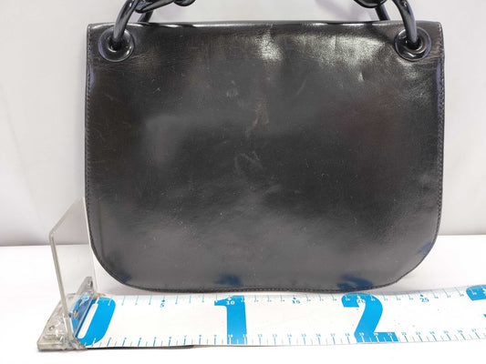 PRADA Prada Leather Plastic Chain Shoulder Bag