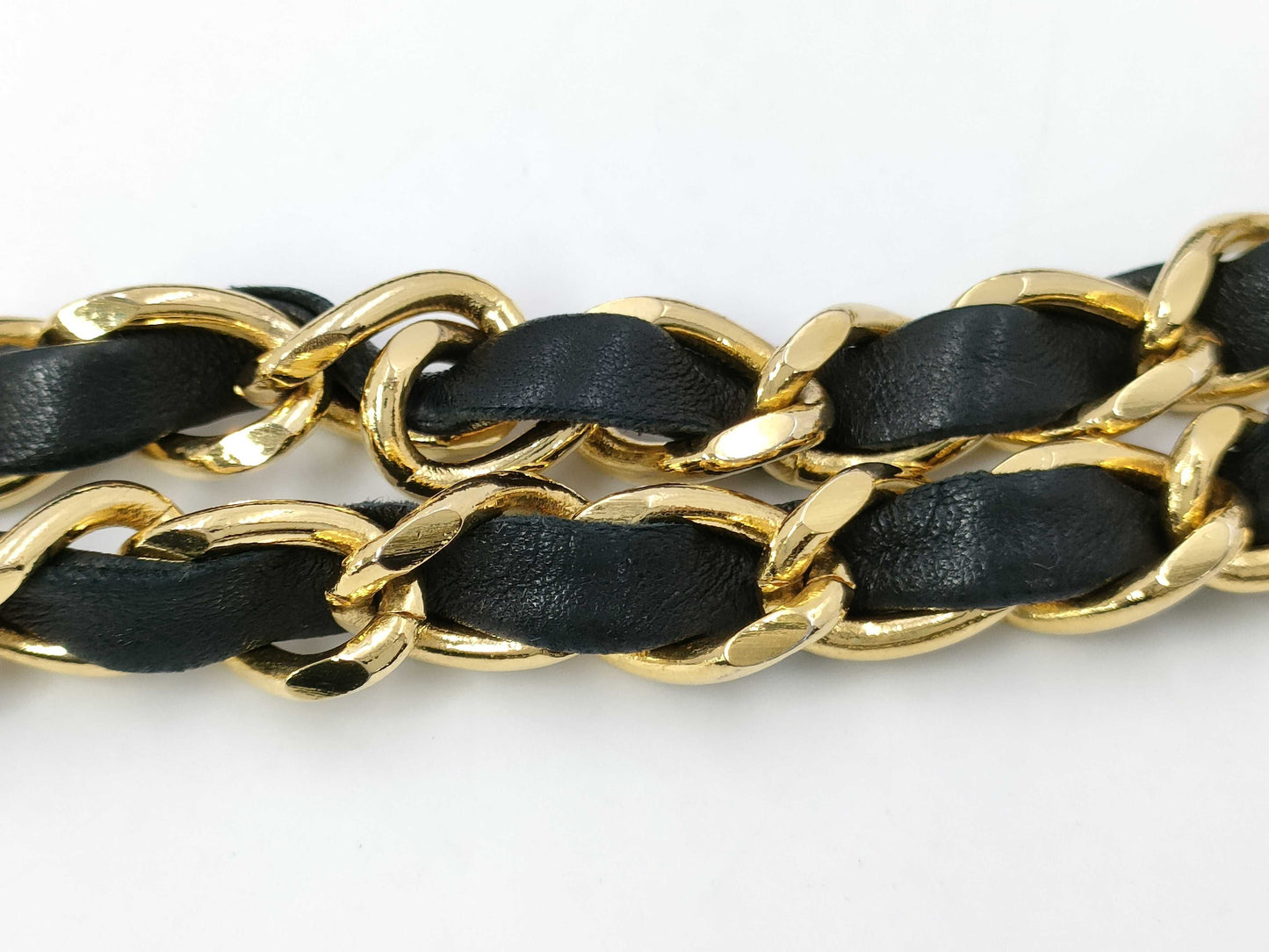 CHANEL Chain Shoulder Bag, Matelasse 25, Vertical, Double Flap, Lambskin, Black, GD Hardware, No. 1, Shoulder Bag