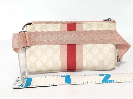 GUCCI GG Supreme Gucci Body Bag Waist Bag Sherry Line GG Supreme Waist Bag