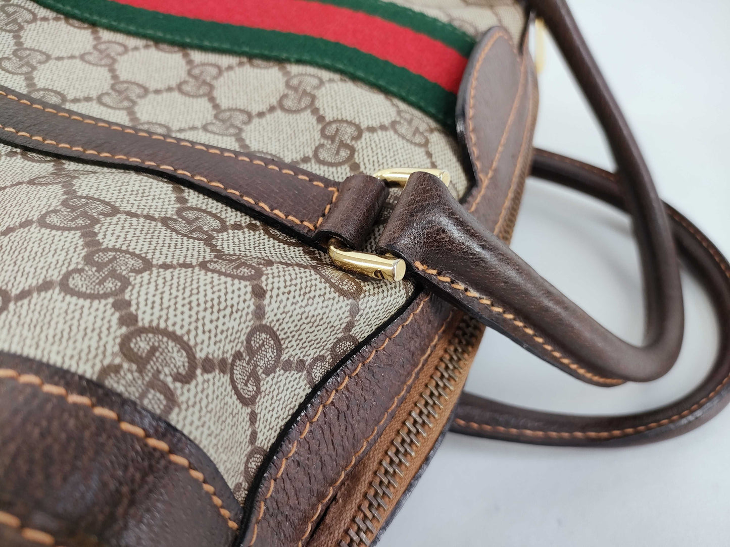 GUCCI GG Supreme GUCCI GG Supreme Mini Boston Bag Handbag Boston Bag
