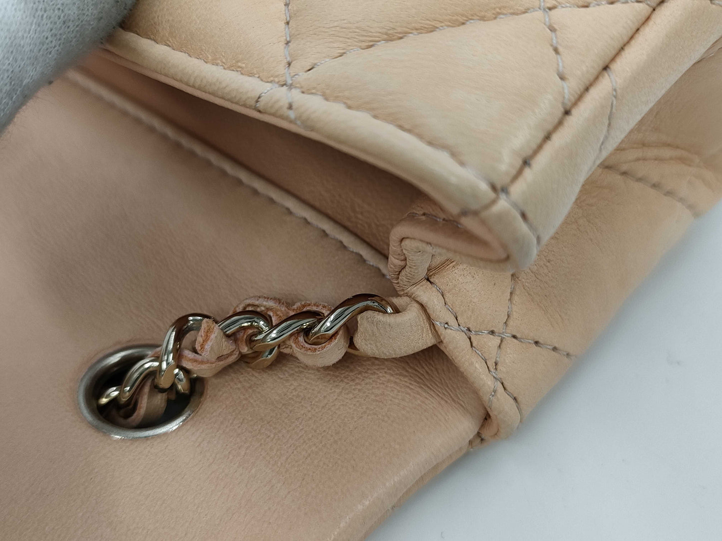 CHANEL CHANEL Mini Matelasse Lambskin Chain Shoulder Bag