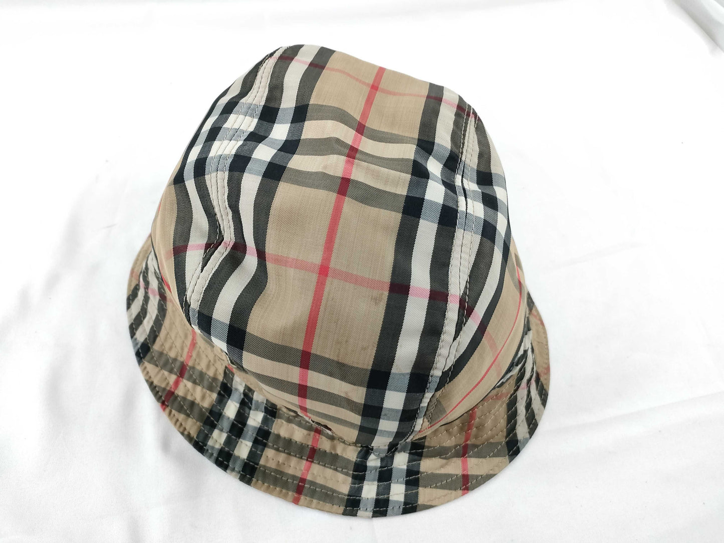 BURBERRY Nova Check Bucket Hat 8017235 Other Accessories