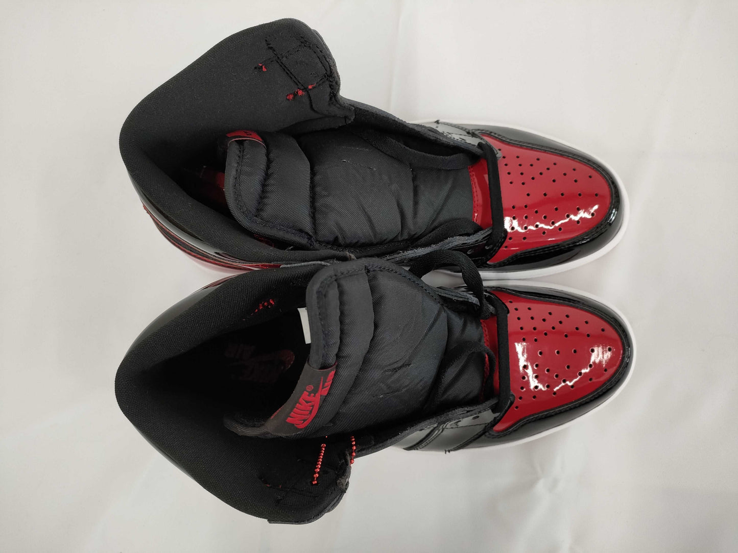 NIKE AJ1 Air Jordan 1 Patent 555088-063 Size 27cm Sneakers