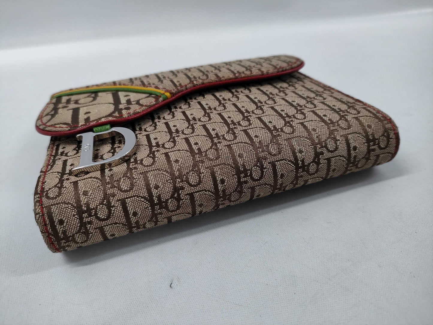 Dior Rasta Saddle Trotter Planner Cover, Brown Canvas