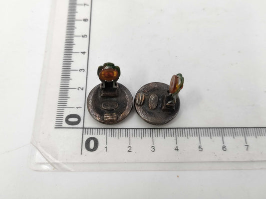 CHANEL Coco Mark Earrings Silver Earrings