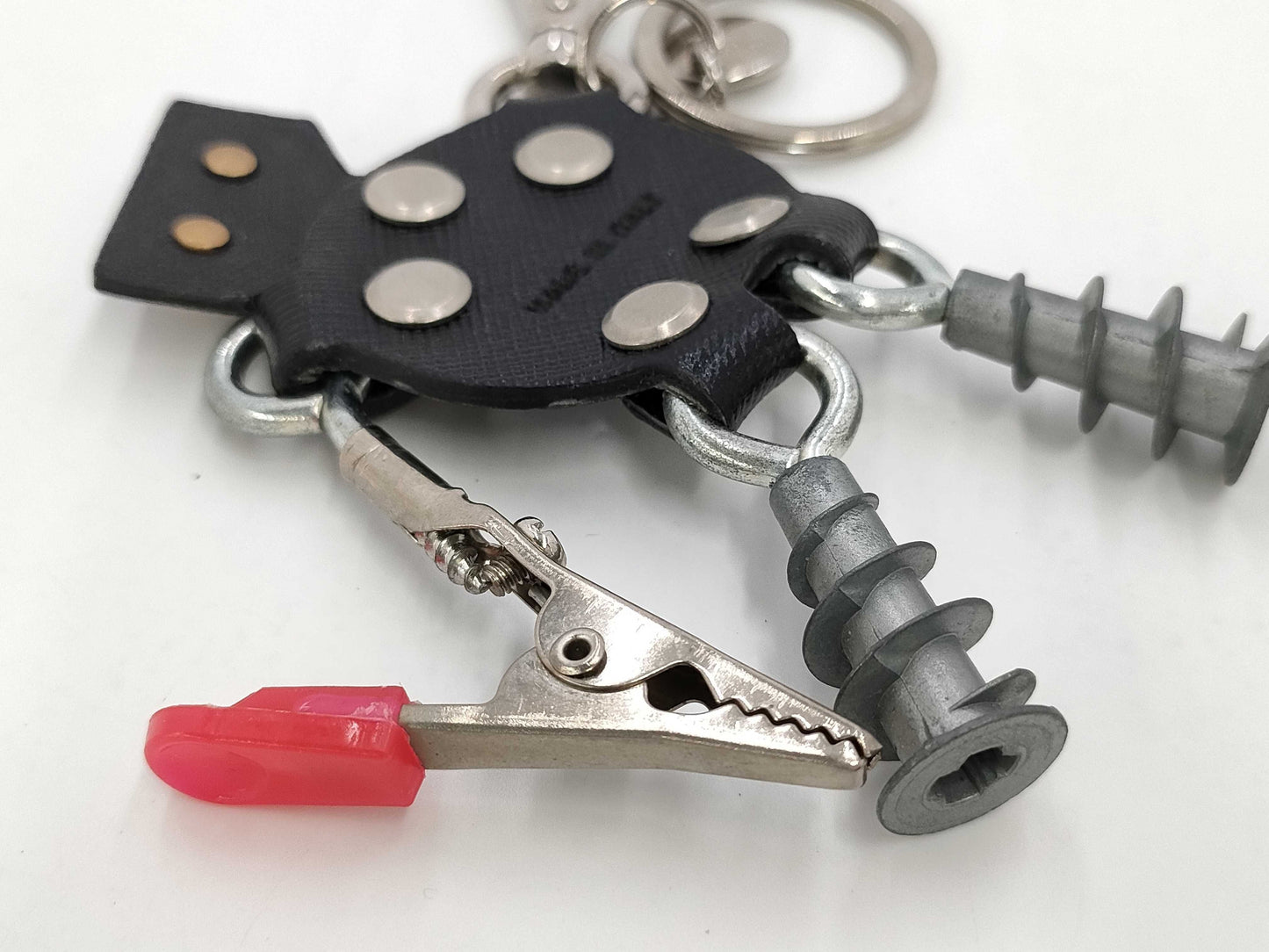 PRADA Prada Robot Bag Charm Key Case/Key Holder