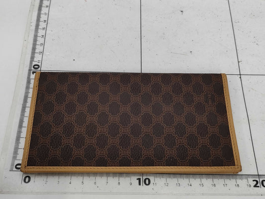 CELINE Macadam Bifold Long Wallet with Billfold
