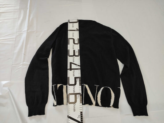 VALENTINO Logo Knit Sweater with Current Tag, Men's Size M Tops