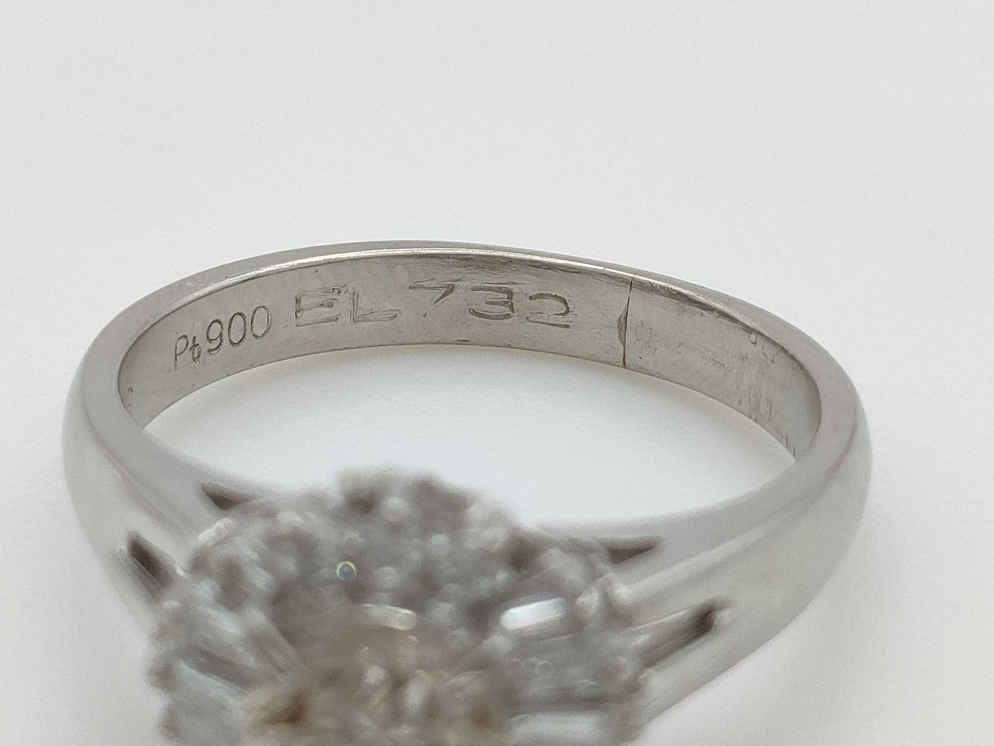 D0.76ct FD0.25ct PT900 5.7g Ring