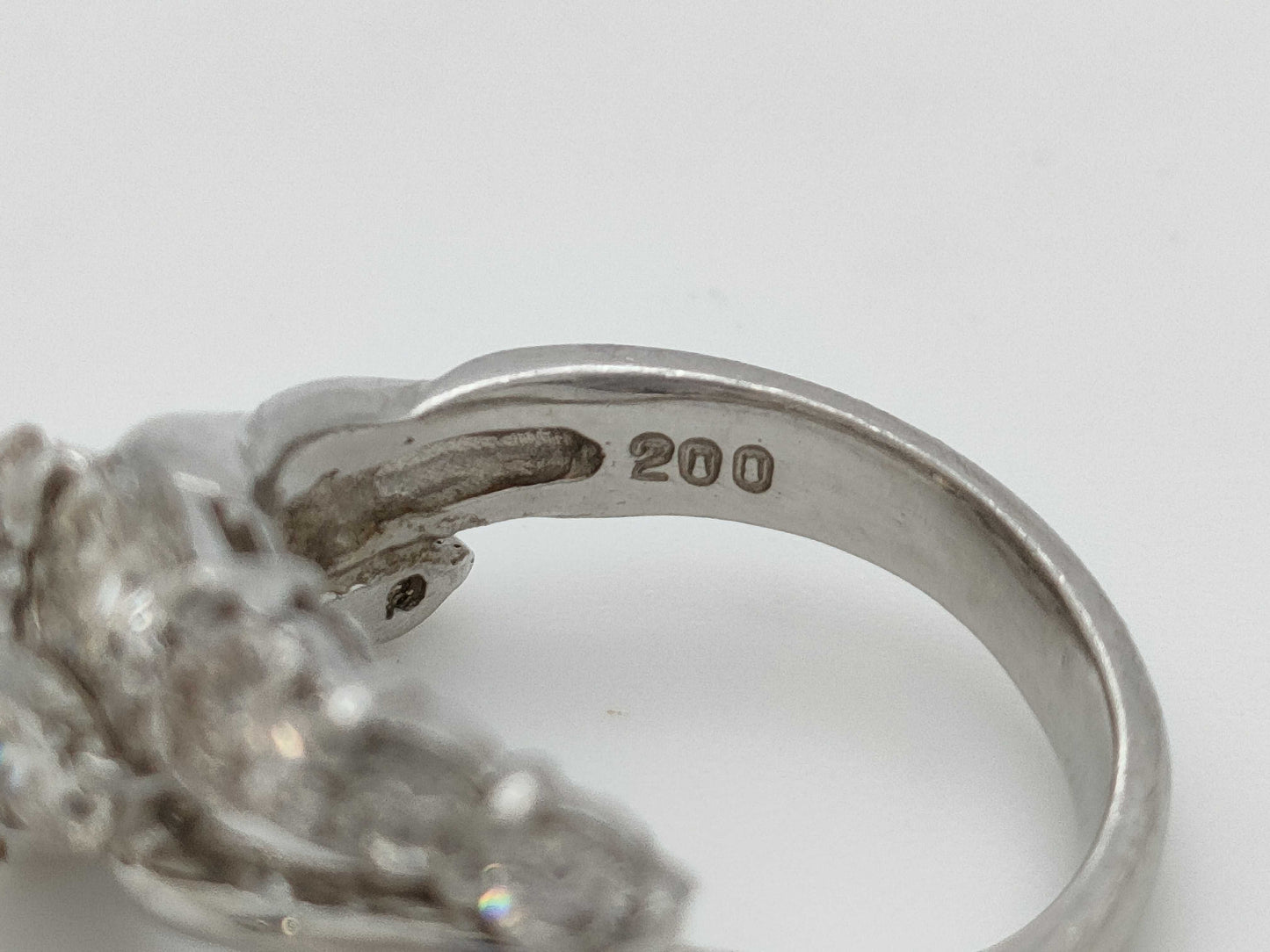 D2.00ct PT900 8.3g Ring