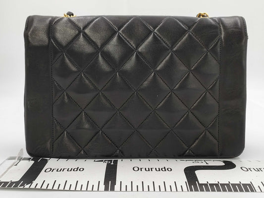CHANEL Lambskin Diana 25 Shoulder Bag