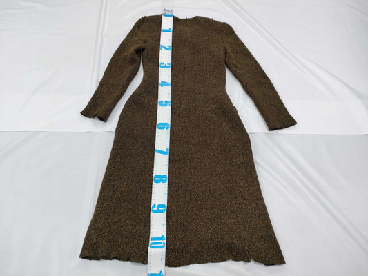 CHANEL Tweed Long Dress P09265V05806 Size 40 Dress