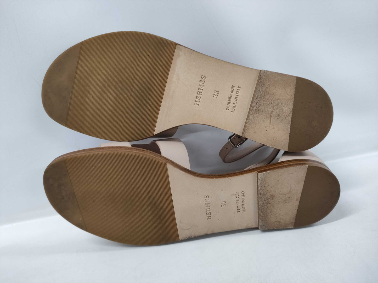 HERMES Santorini Sandals, Size 36