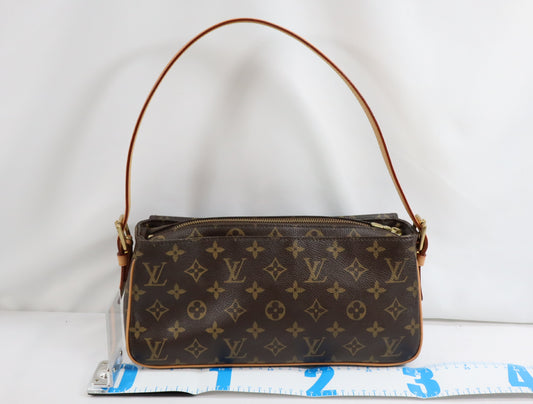 LOUIS VUITTON Louis Vuitton M51164 Monogram Vivashite MM Shoulder Bag