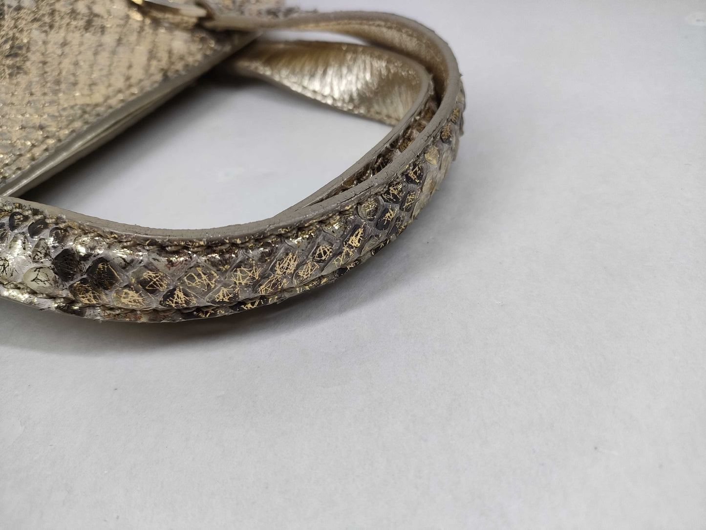 Sergio Rossi Python Handbag