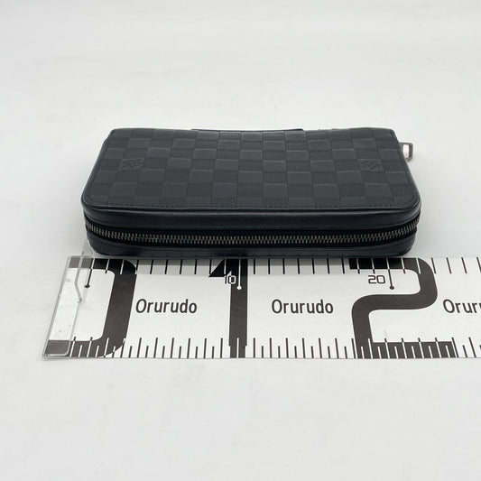 LOUIS VUITTON Damier Infini Zippy XL Wallet N61254 CA3165