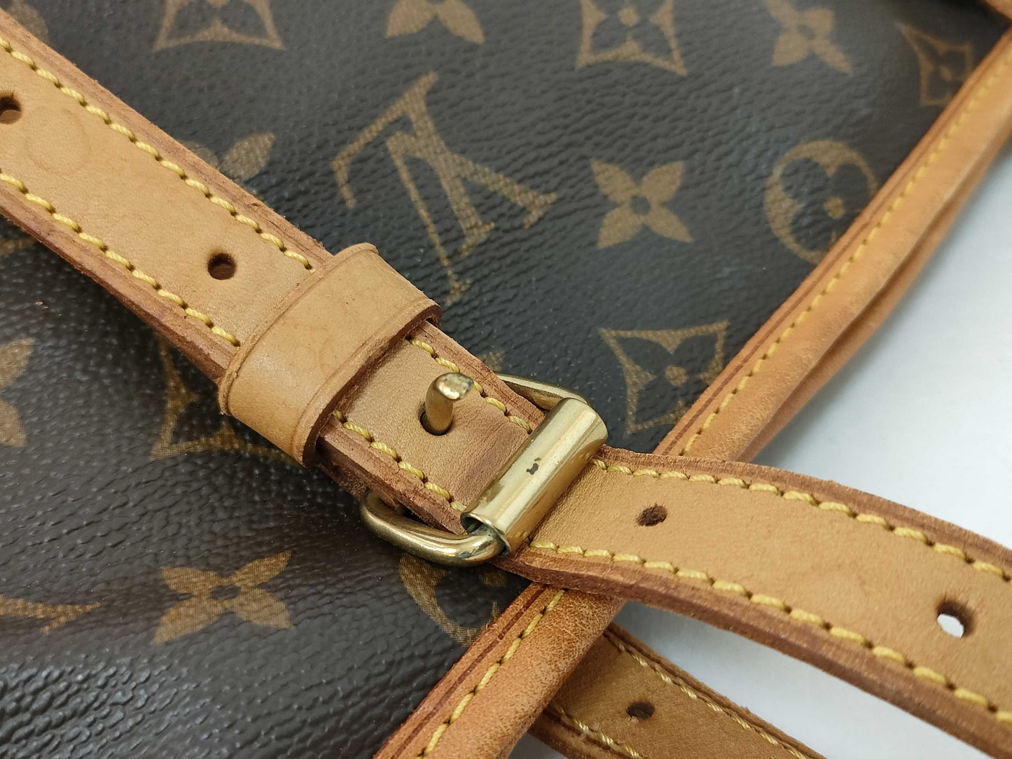 LOUIS VUITTON Monogram Bucket GM M42236 Tote Bag