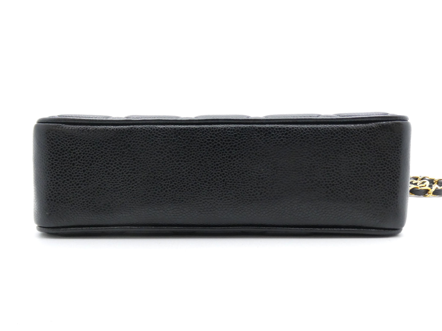 CHANEL Caviar Skin Matelasse Caviar Skin Coco Mark Chain Shoulder Bag