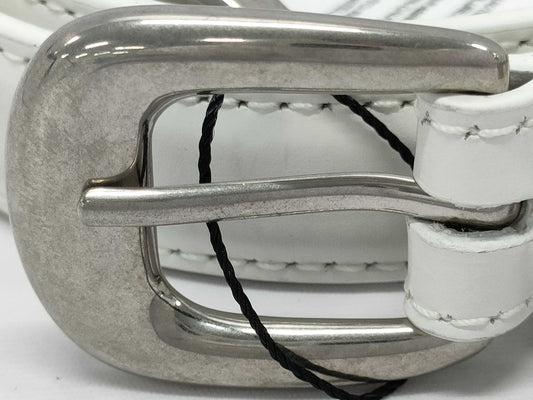 CELINE White Belt Size 80