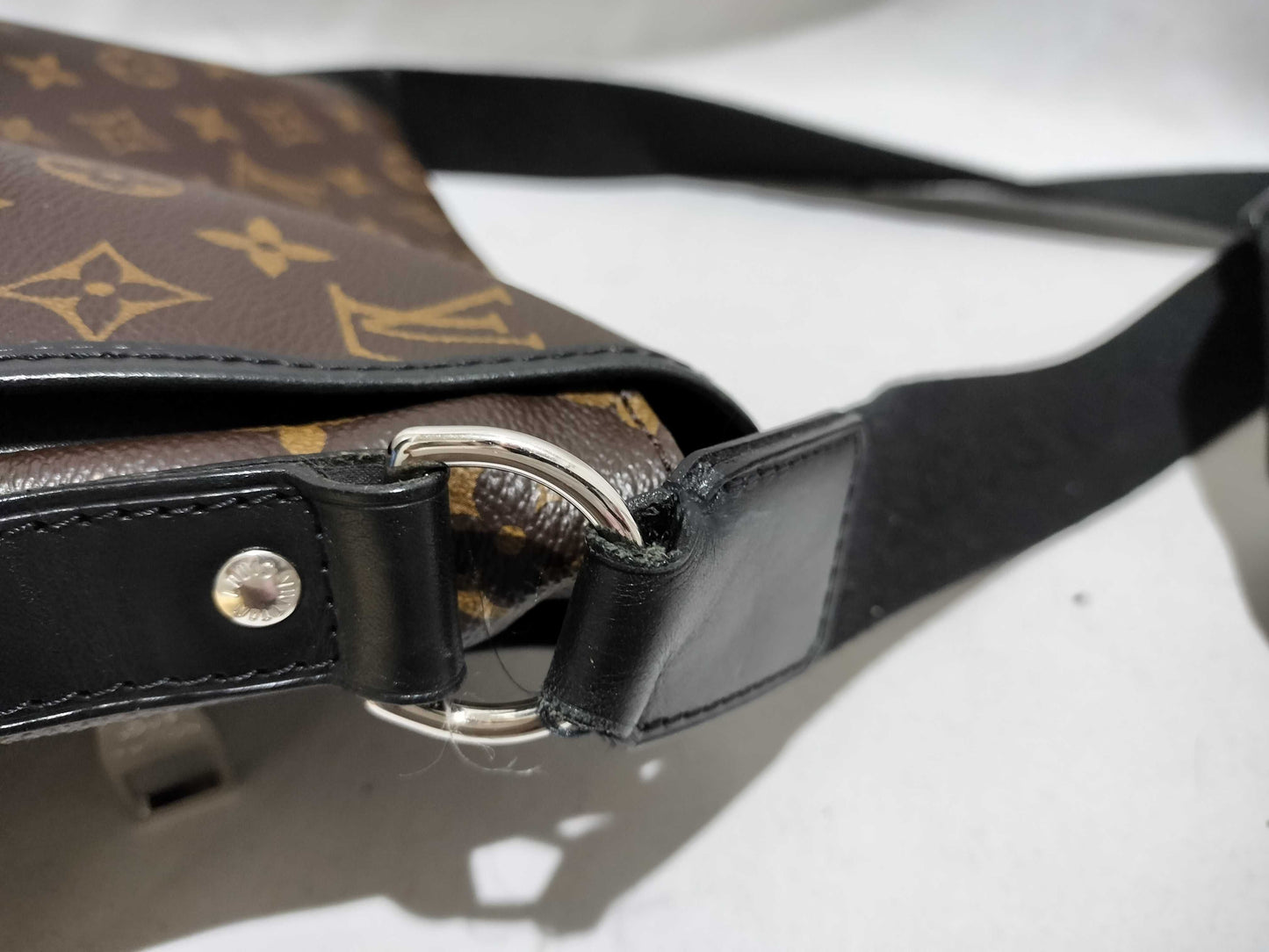 LOUIS VUITTON Monogram Macassar Shoulder Bag