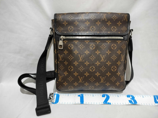 LOUIS VUITTON Monogram Macassar Shoulder Bag