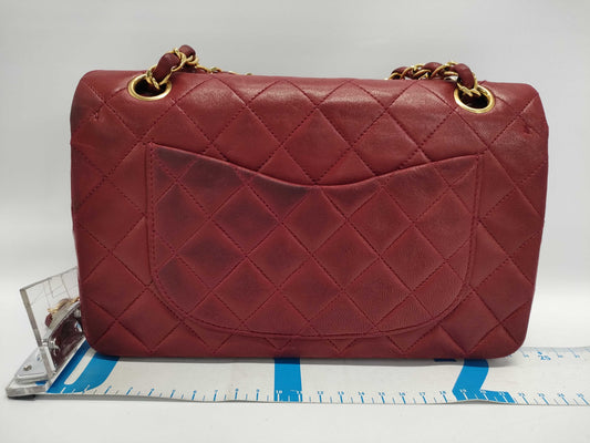 CHANEL Matelasse Double Flap Chain Shoulder Bag with Seal