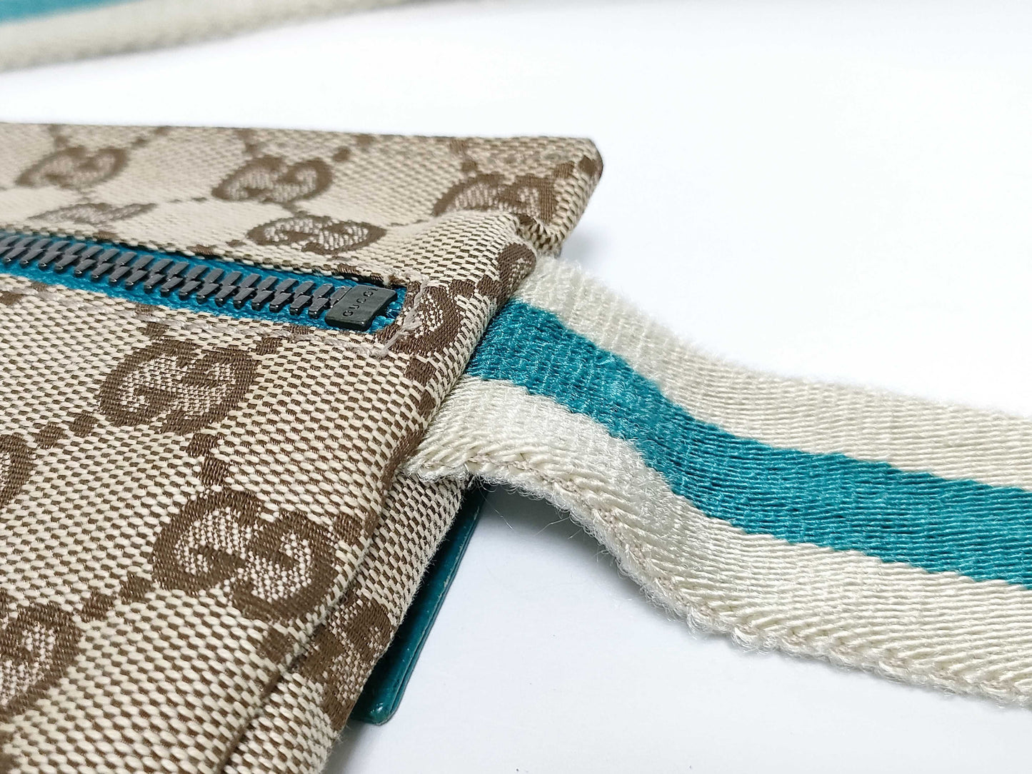 GUCCI GG Canvas Waist Pouch Waist Bag