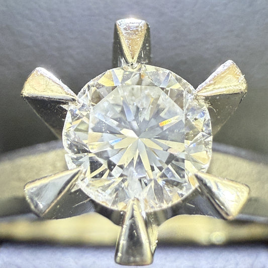 D0.54ct Pt850 5.2g Ring