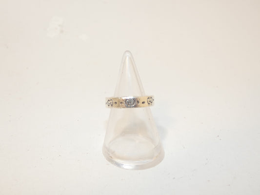 GUCCI Ghost Logo Ring