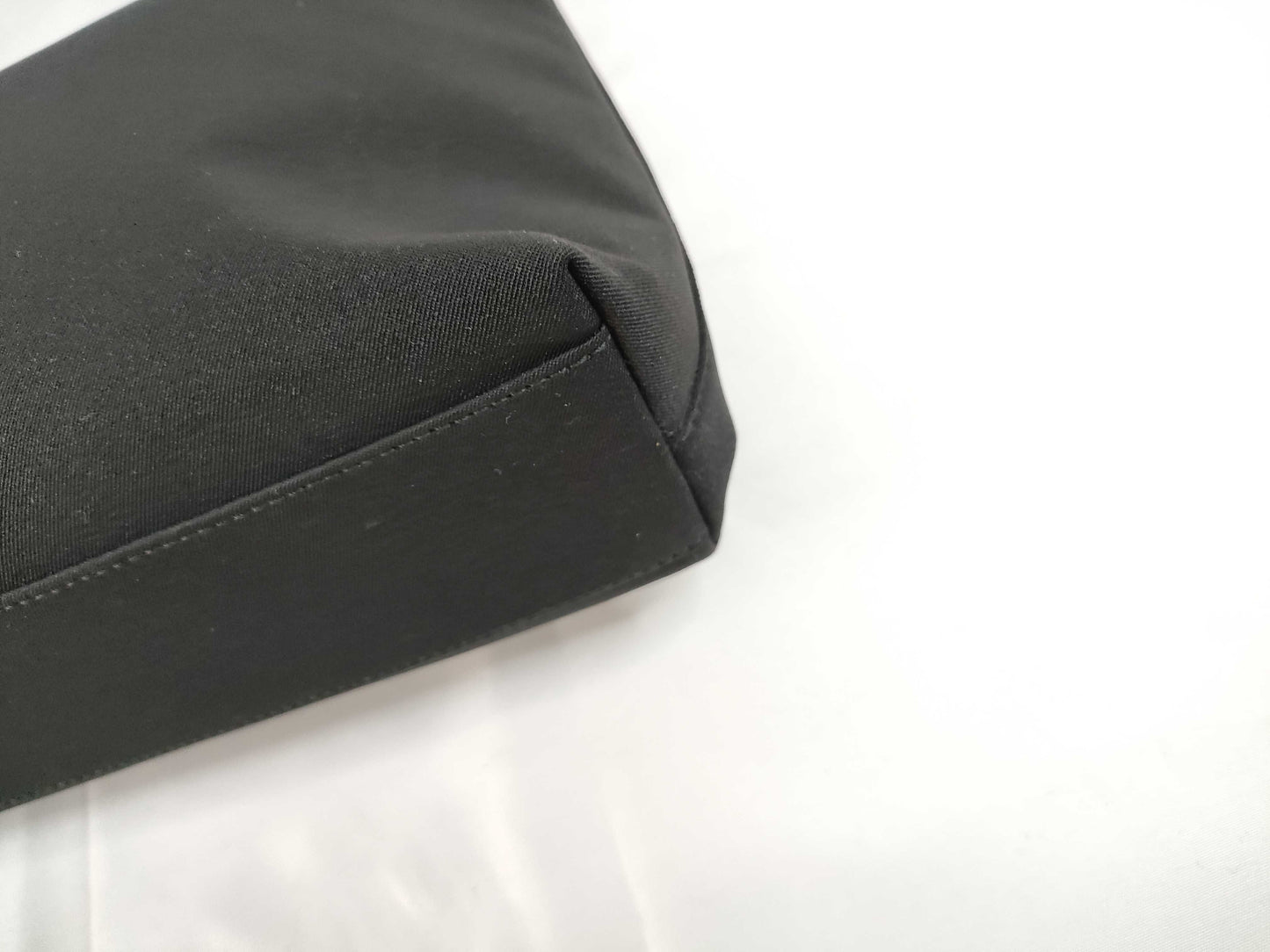 Salvatore Ferragamo Black Nylon Shoulder Bag