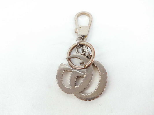 GUCCI GG Gucci Double GG Key Ring Charm Charm