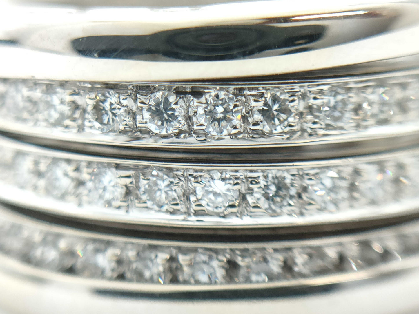 BVLGARI B.zero1 #49 Diamond WG 750 12.3g Ring