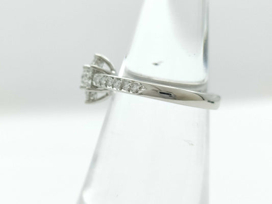 Tiffany & Co. Flora Diamond PT950 4.5g Ring