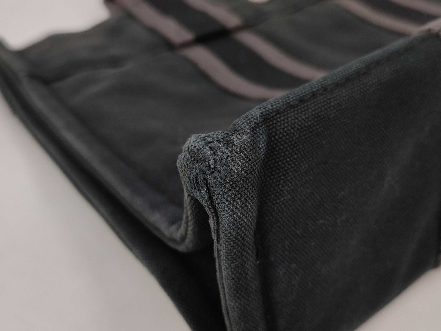 HERMES Foul Tote PM Tote Bag Black