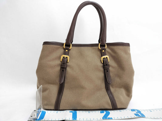 PRADA Prada Logo Jacquard 2-Way Tote Bag BN1841