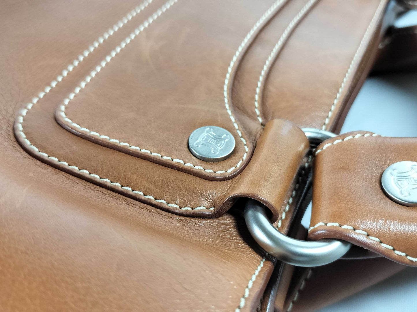 CELINE Leather Boogie Bag Handbag