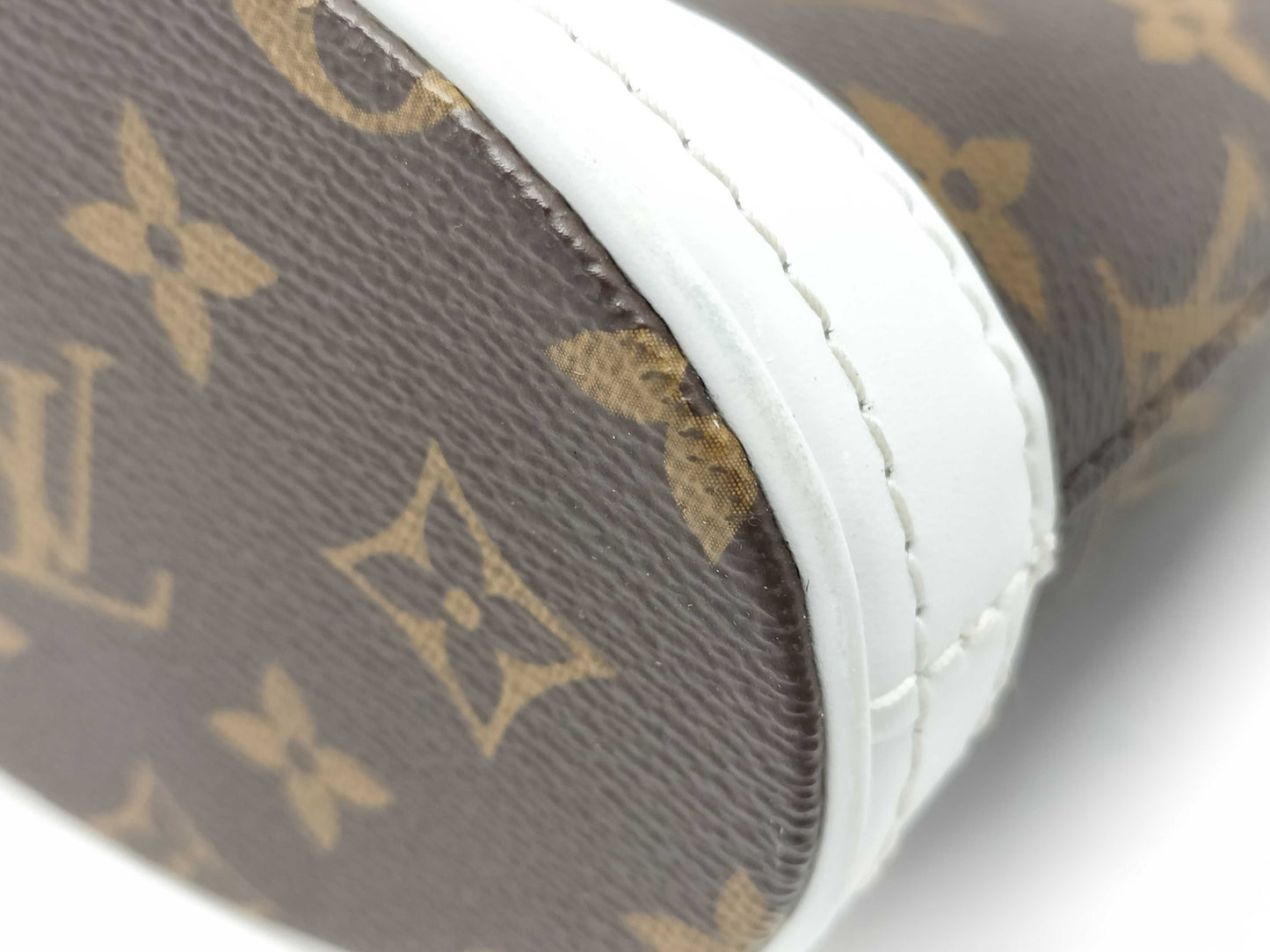 LOUIS VUITTON Monogram Nano Bucket Handbag Handbag