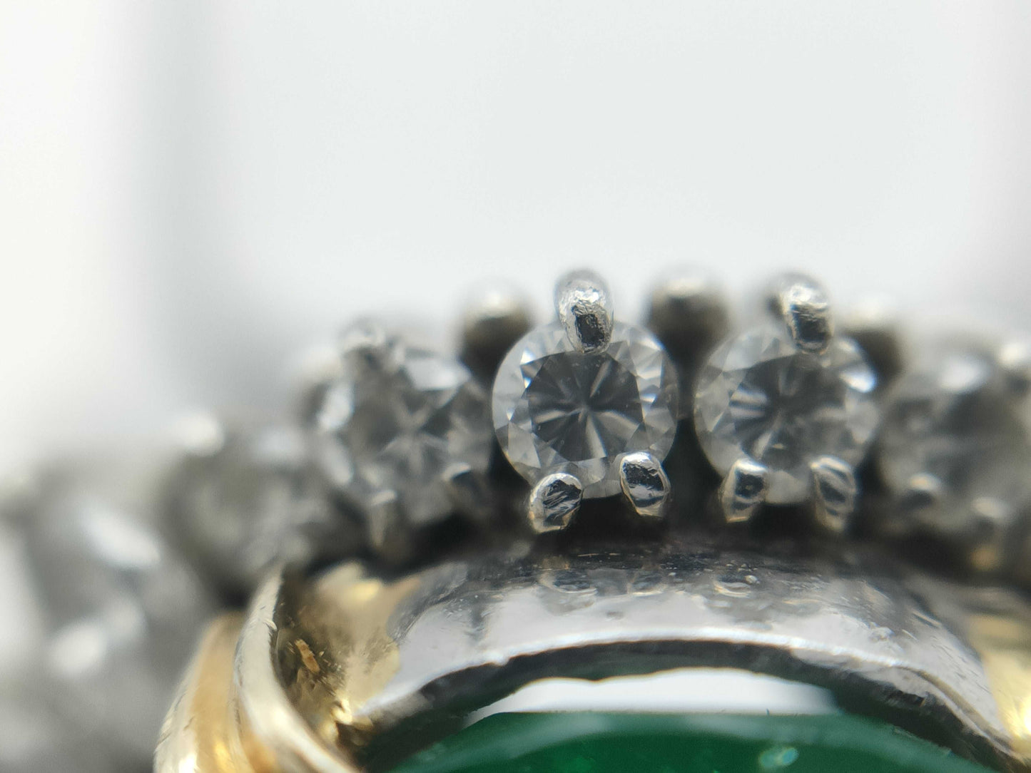 E4.020ct D0.83ct PT900/K18 9.9g Ring