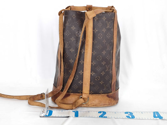 LOUIS VUITTON Monogram Louis Vuitton Monogram Randonnee PM M42243/AS0985 Shoulder Bag